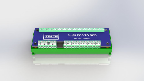 Bộ mã hóa 0-39 vị trí sang BCD nguồn 12-260VDC